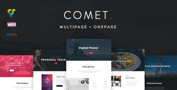 Comet WordPress theme