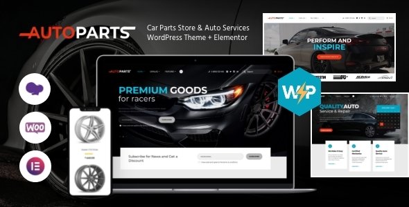 AutoParts WordPress theme