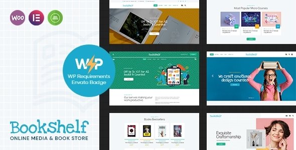 Bookshelf WordPress theme