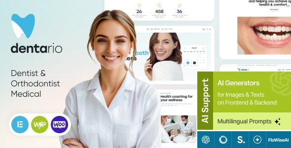 Dentario WordPress theme