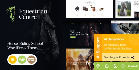 Equestrian Centre WordPress theme
