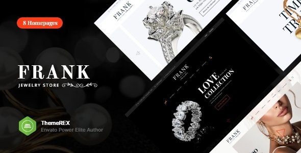 Frank Jewelry Store WordPress theme