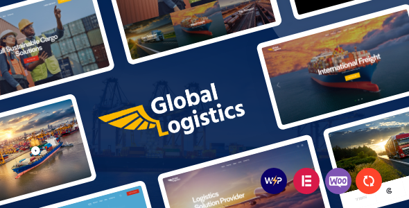 Global Logistics WordPress theme