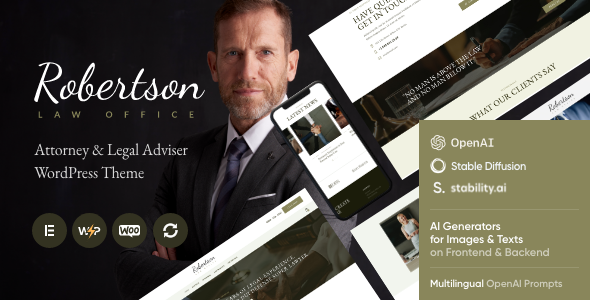 Law Office WordPress theme