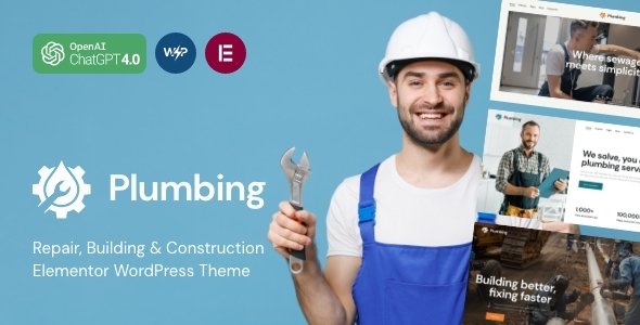 Plumbing WordPress theme