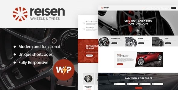 Reisen WordPress theme