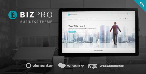 BizPro WordPress theme