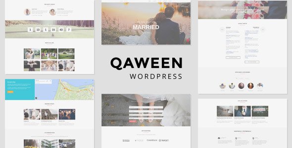 Qaween WordPress theme