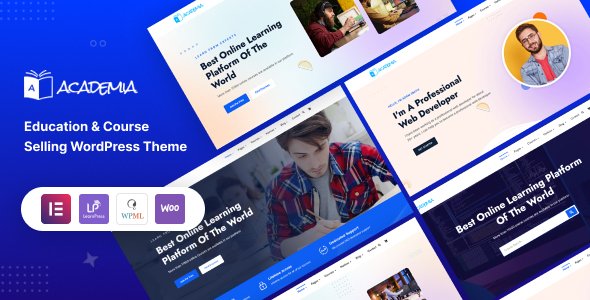 Academia WordPress theme