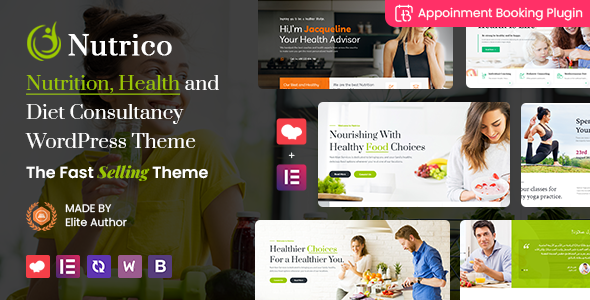 Nutrico WordPress theme
