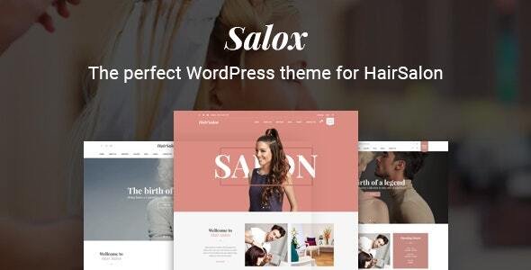 Salox WordPress theme