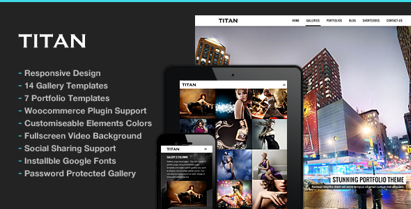 Titan WordPress theme