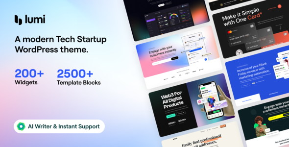 Lumi WordPress theme
