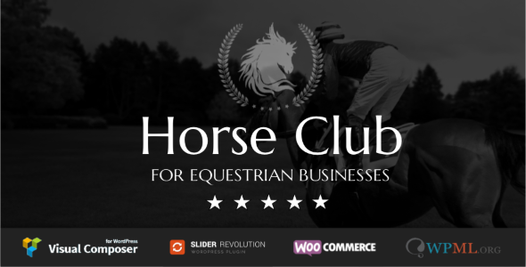 Horse Club WordPress theme
