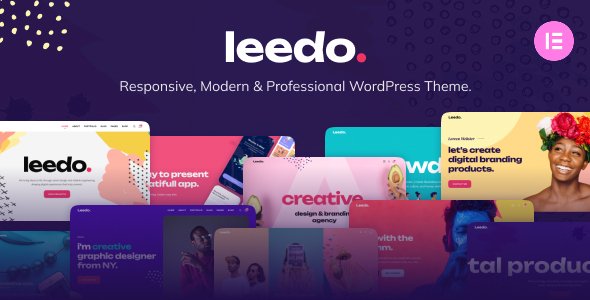 Leedo – Modern, Colorful & Creative Portfolio WordPress Theme WordPress theme