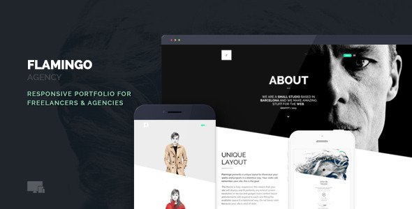 Flamingo WordPress theme