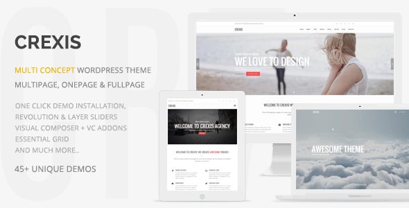 Crexis WordPress theme