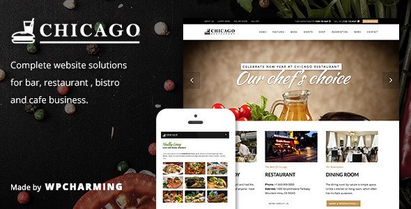 Chicago WordPress theme