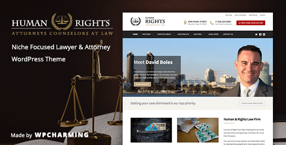 HumanRights WordPress theme