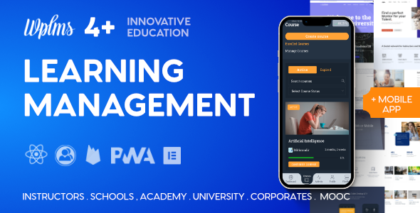 WPLMS Learning Management System for WordPress, WordPress LMS WordPress theme