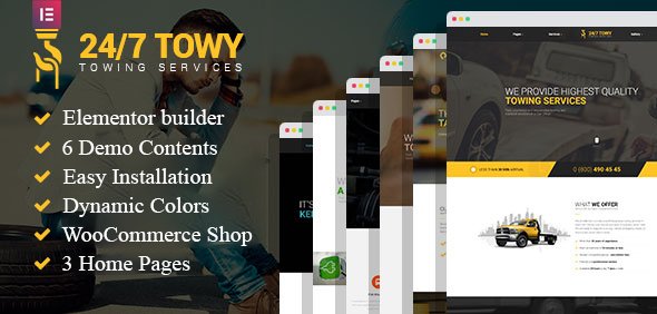 Towy WordPress theme