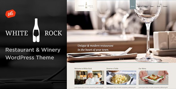 White Rock WordPress theme