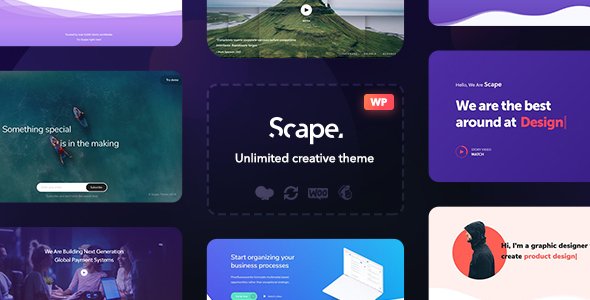 Scape WordPress theme