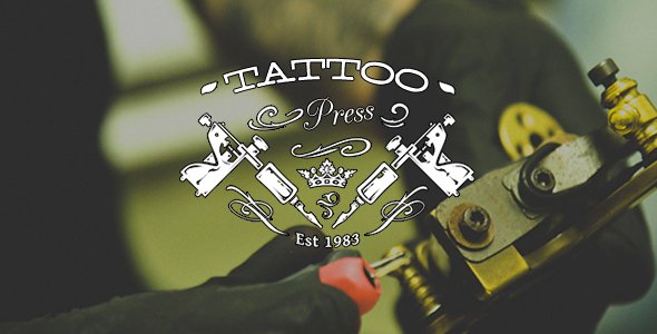 TattooPress WordPress theme