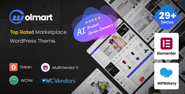 Wolmart WordPress theme