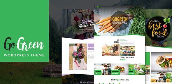 GoGreen WordPress theme
