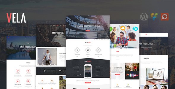 Vela WordPress theme