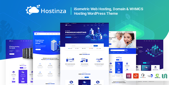 Hostinza WordPress theme