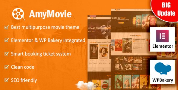 AmyMovie WordPress theme