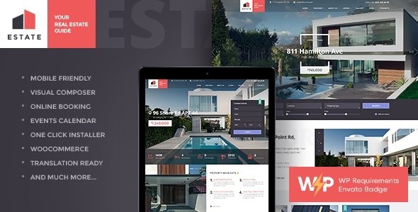 Estate WordPress theme