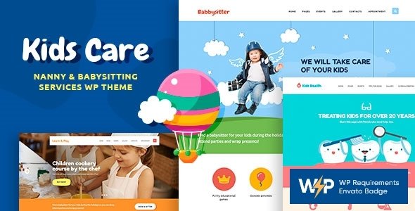 Kids Care WordPress theme
