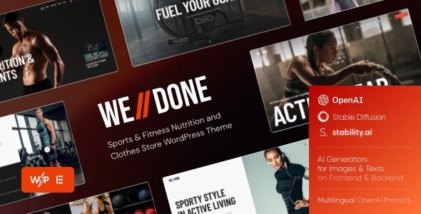 Welldone WordPress theme