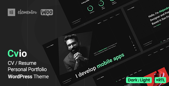 Cvio WordPress theme