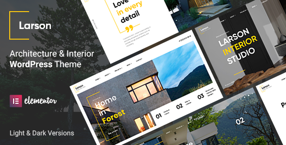 Larson WordPress theme