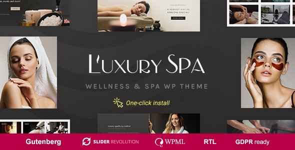 Luxury Spa WordPress theme
