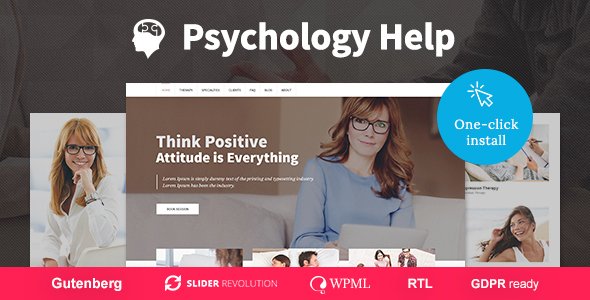 Psychology Help WordPress theme
