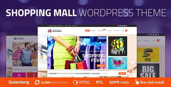 Shopping Mall WordPress theme