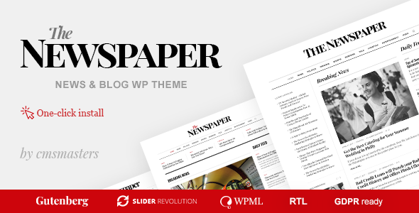 The Newspaper WordPress theme