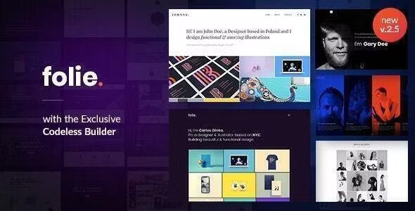 Folie WordPress theme