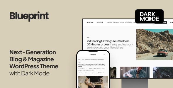 Blueprint WordPress theme