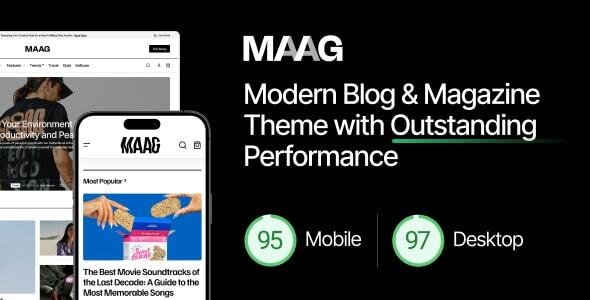 Maag WordPress theme