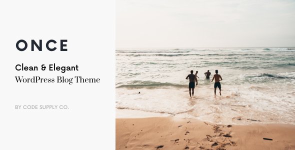 Once WordPress theme