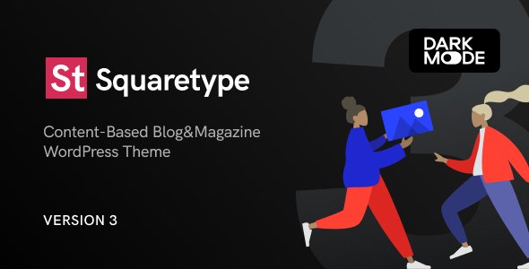 Squaretype WordPress theme