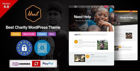 Heal WordPress theme