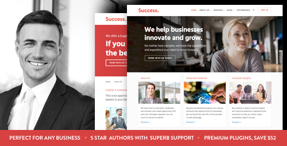 Success WordPress theme