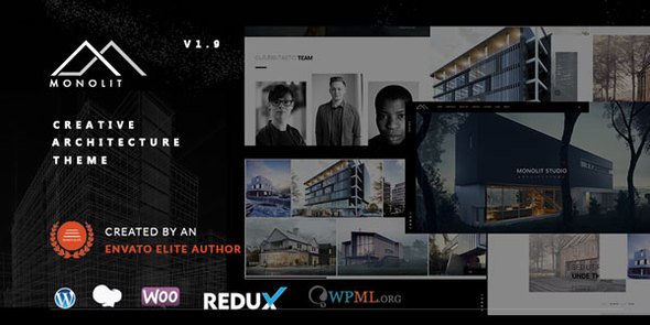 Monolit – Responsive Architecture WordPress Theme WordPress theme
